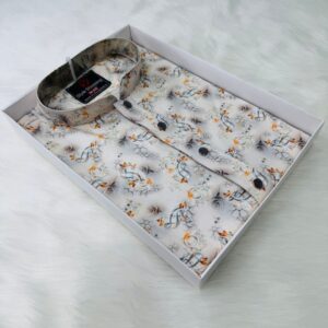 Luxury Print Cotton Panjabi