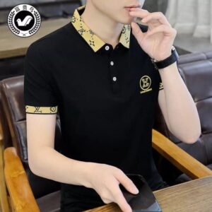Premium Quality Cotton Half Sleeve Polo Shirt For Men