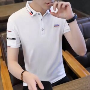 Premium Quality Cotton Half Sleeve Polo Shirt For Men