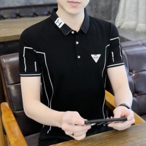 Premium Quality Cotton Half Sleeve Polo Shirt For Men