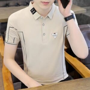 Premium Quality Cotton Half Sleeve Polo Shirt For Men
