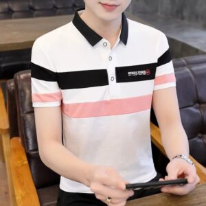 Premium Quality Cotton Half Sleeve Polo Shirt For Men