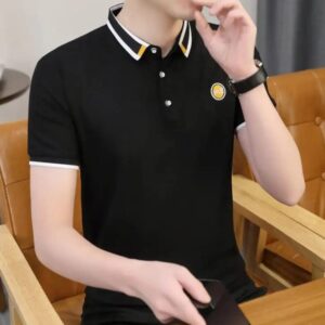 Premium Quality Cotton Half Sleeve Polo Shirt For Men