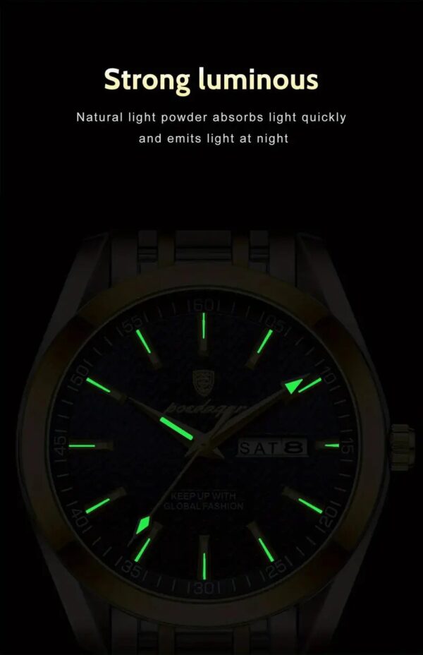 Stylish Men Watch(POEDAGAR 962) - Image 4