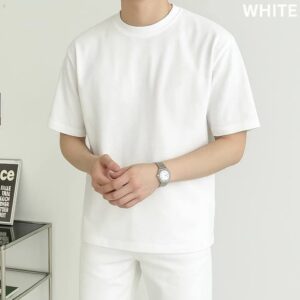 Solid Drop Shoulder Tshirt