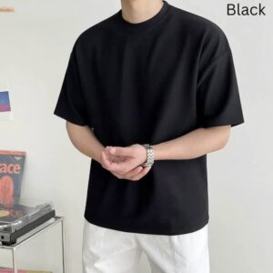 Solid Drop Shoulder Tshirt