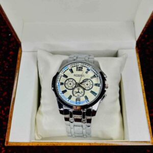 Rosra Men's Stainless Steel Fashion Watch for men